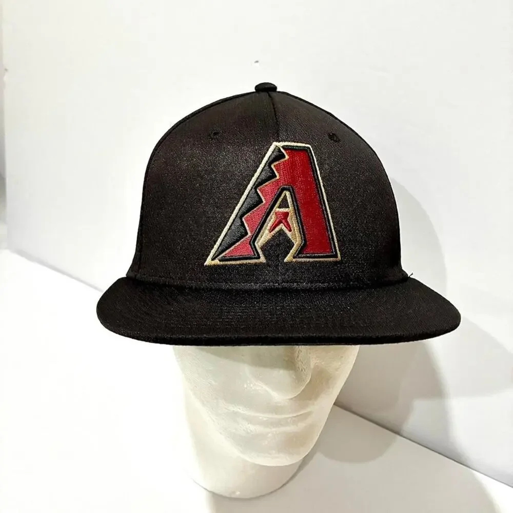 Team MLB Mens OSFA Baseball Hat Black Arizona Diamondbacks